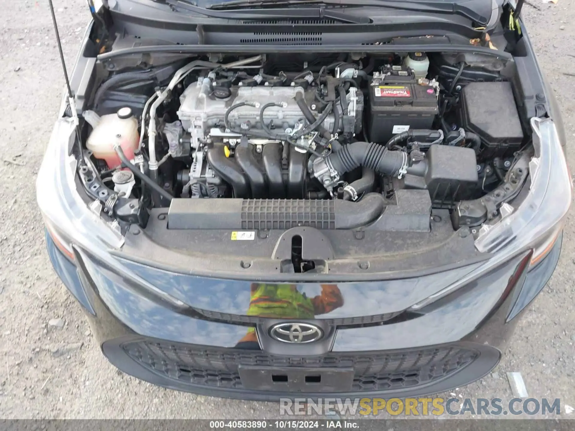10 fotografías del automóvil dañado JTDEPMAE1MJ148855 TOYOTA COROLLA 2021
