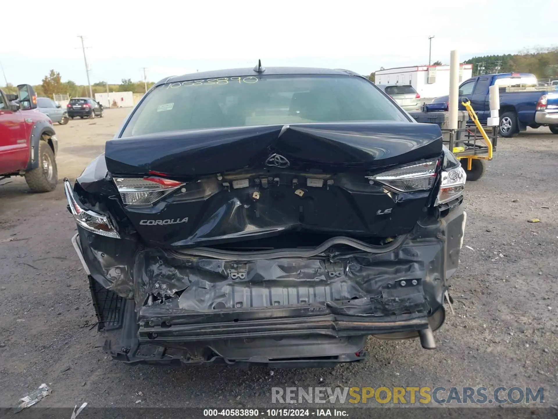 16 fotografías del automóvil dañado JTDEPMAE1MJ148855 TOYOTA COROLLA 2021