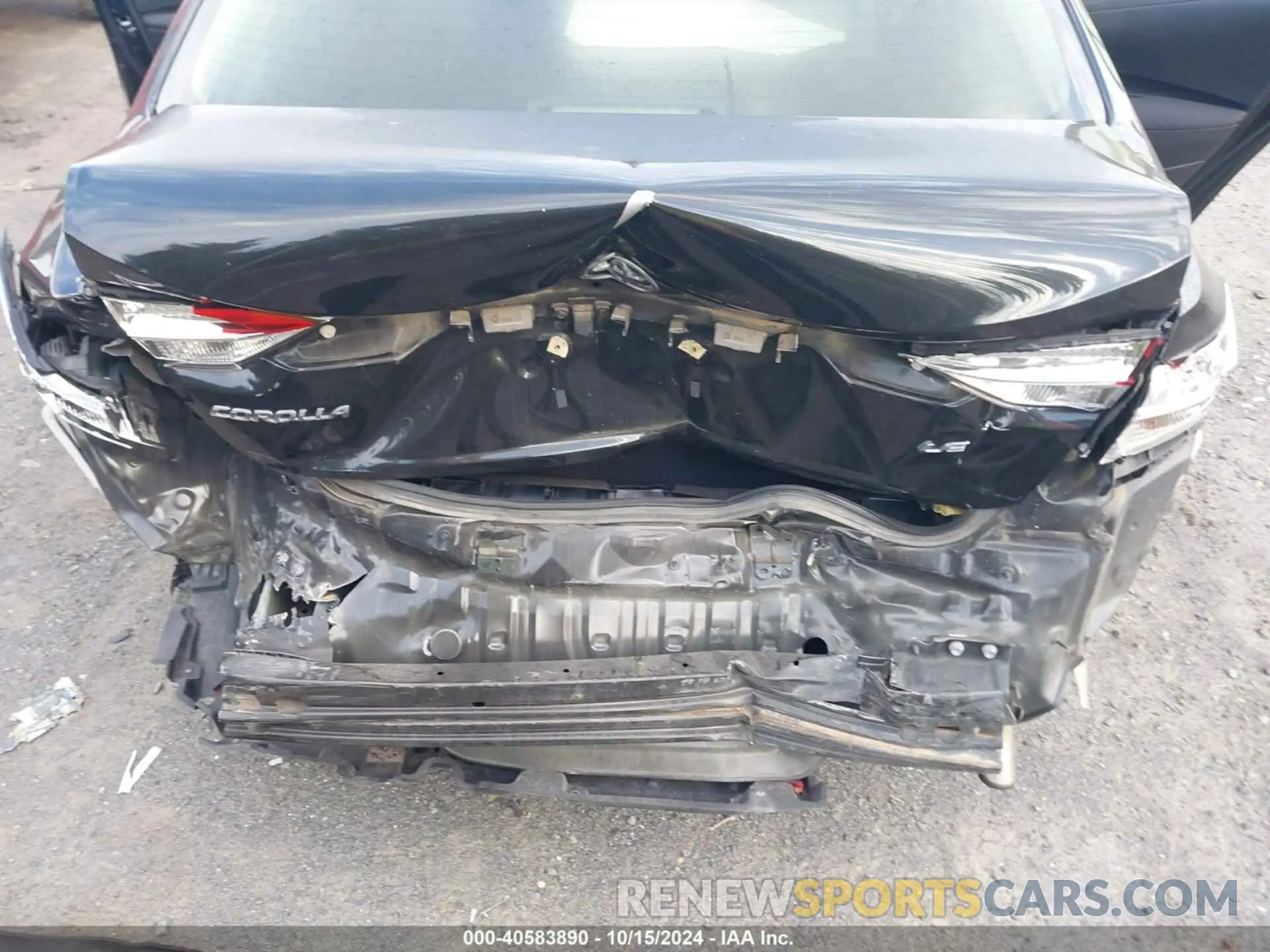 6 fotografías del automóvil dañado JTDEPMAE1MJ148855 TOYOTA COROLLA 2021