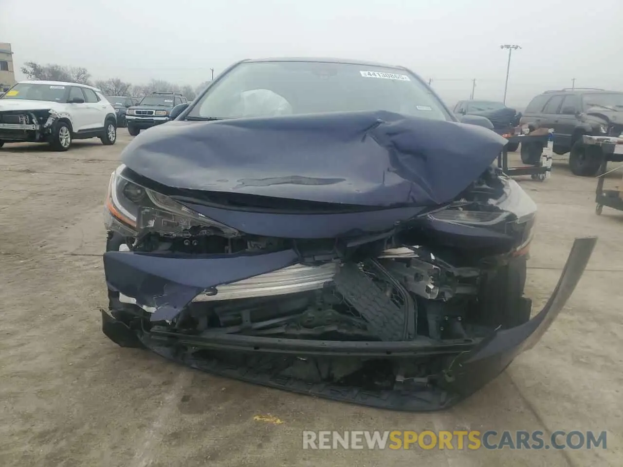 5 fotografías del automóvil dañado JTDEPMAE1MJ149780 TOYOTA COROLLA 2021