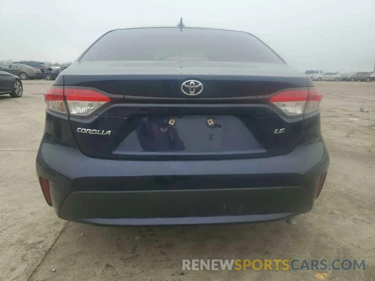 6 fotografías del automóvil dañado JTDEPMAE1MJ149780 TOYOTA COROLLA 2021