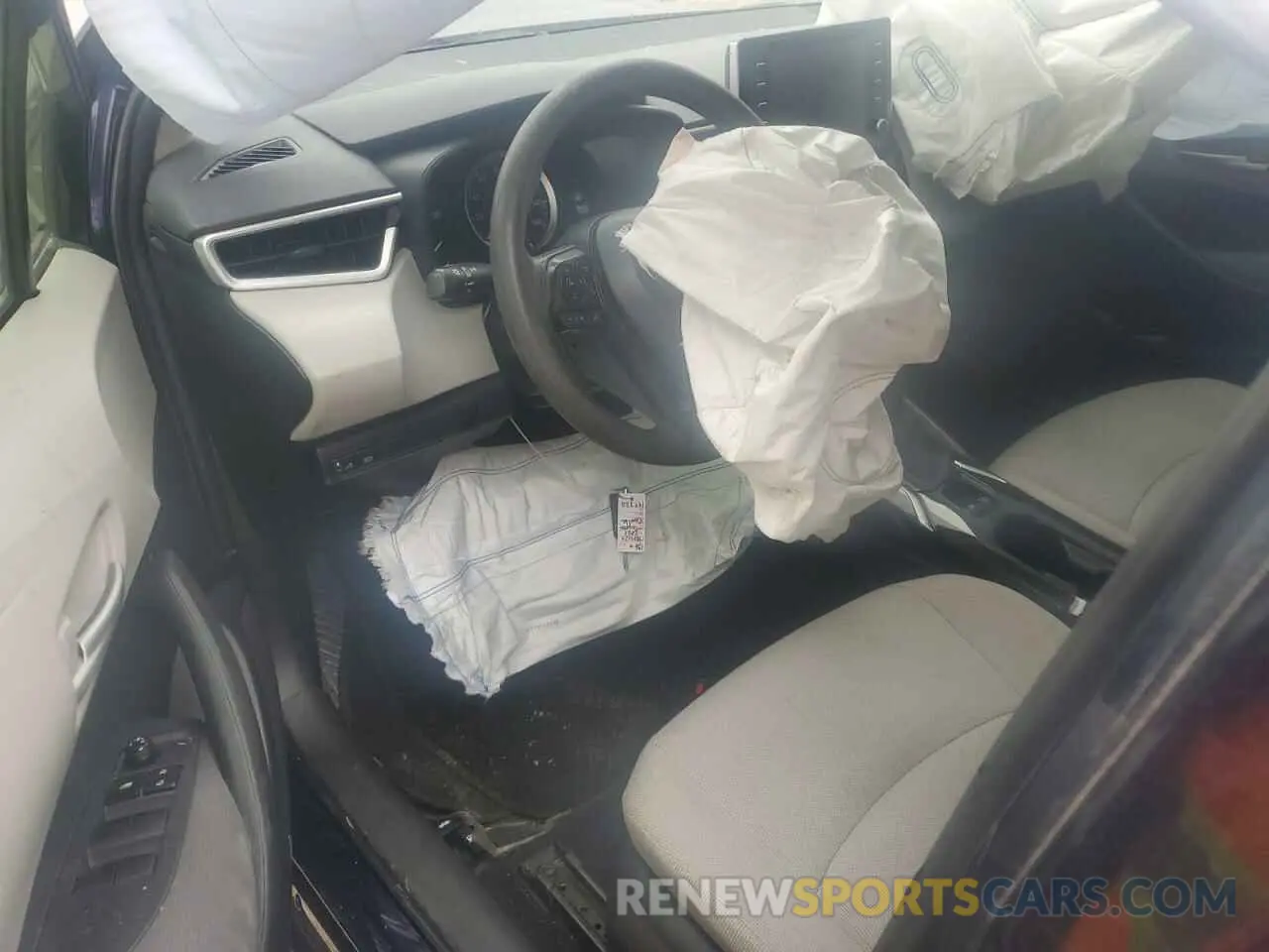 8 fotografías del automóvil dañado JTDEPMAE1MJ149780 TOYOTA COROLLA 2021