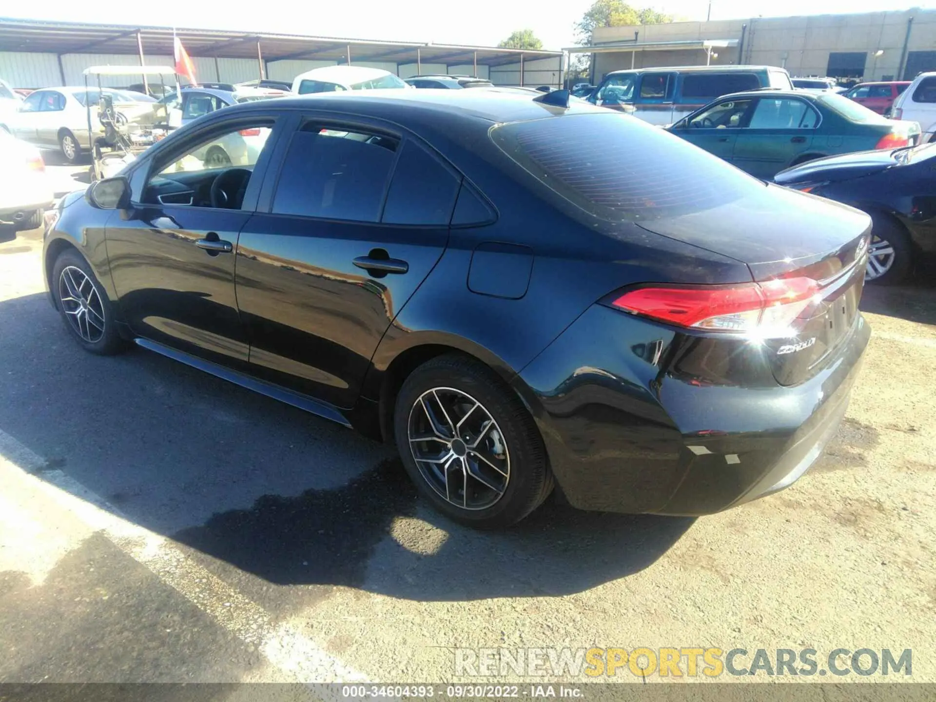 3 fotografías del automóvil dañado JTDEPMAE1MJ150766 TOYOTA COROLLA 2021