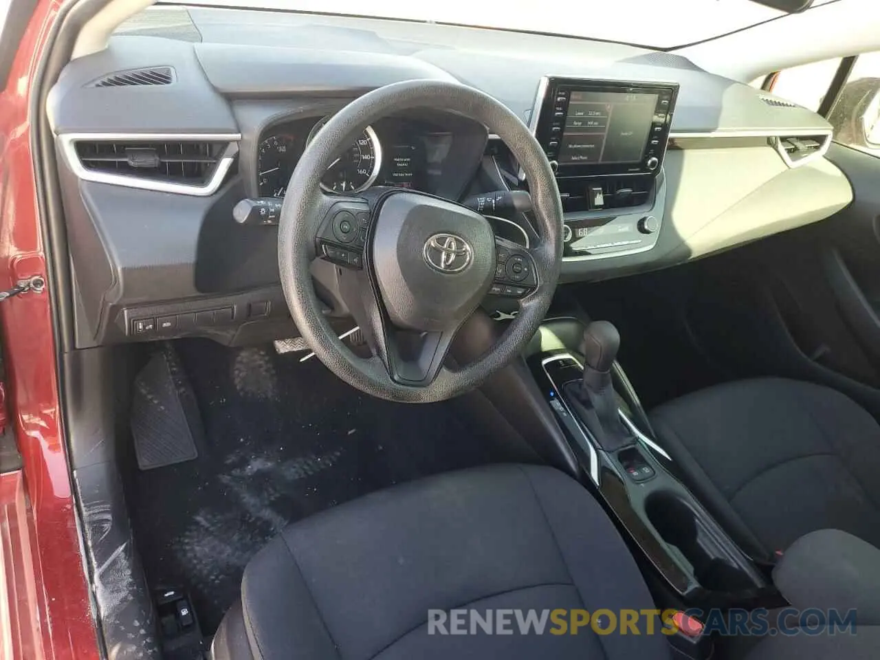 8 fotografías del automóvil dañado JTDEPMAE1MJ166143 TOYOTA COROLLA 2021