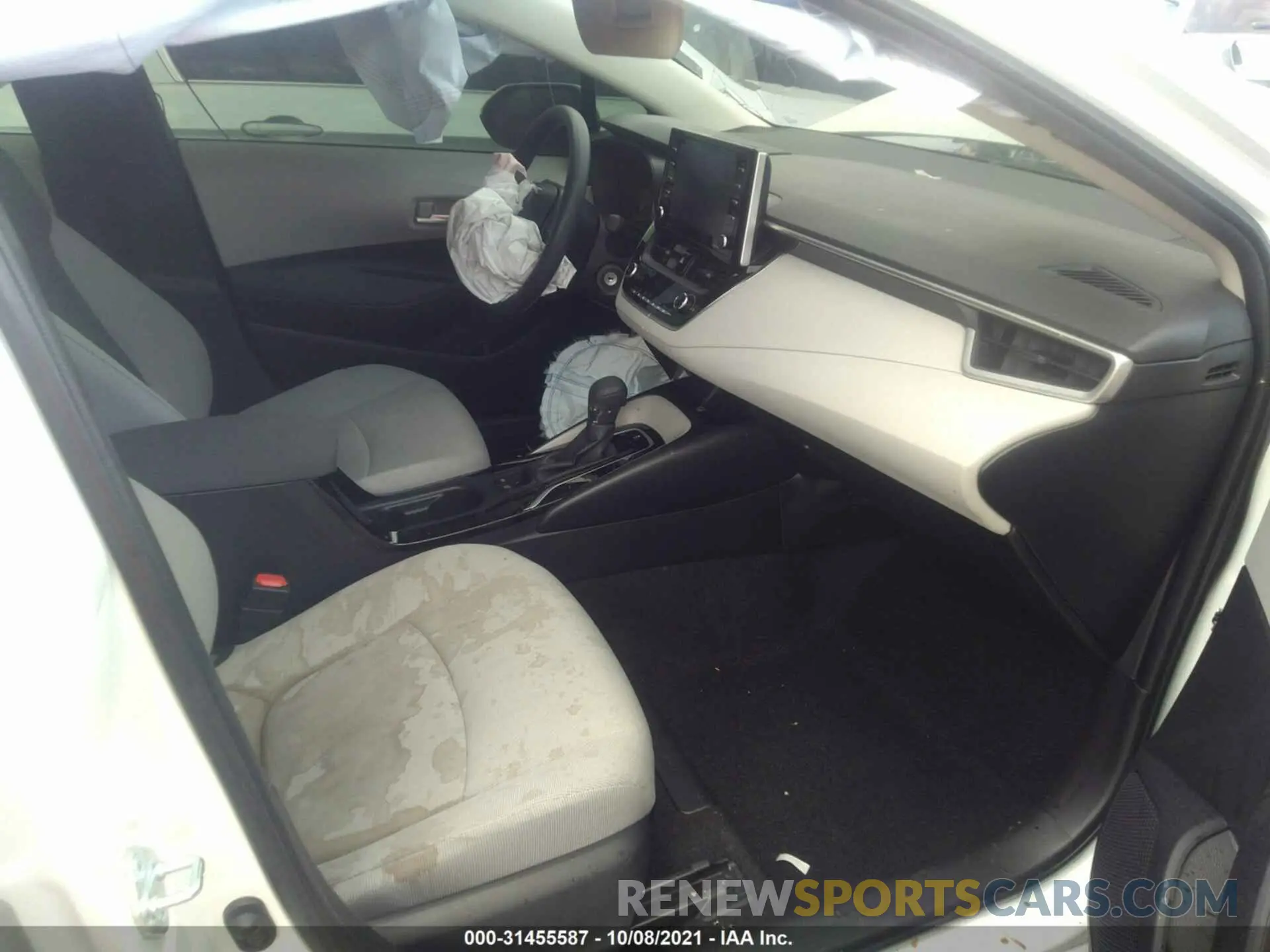 5 fotografías del automóvil dañado JTDEPMAE1MJ167177 TOYOTA COROLLA 2021