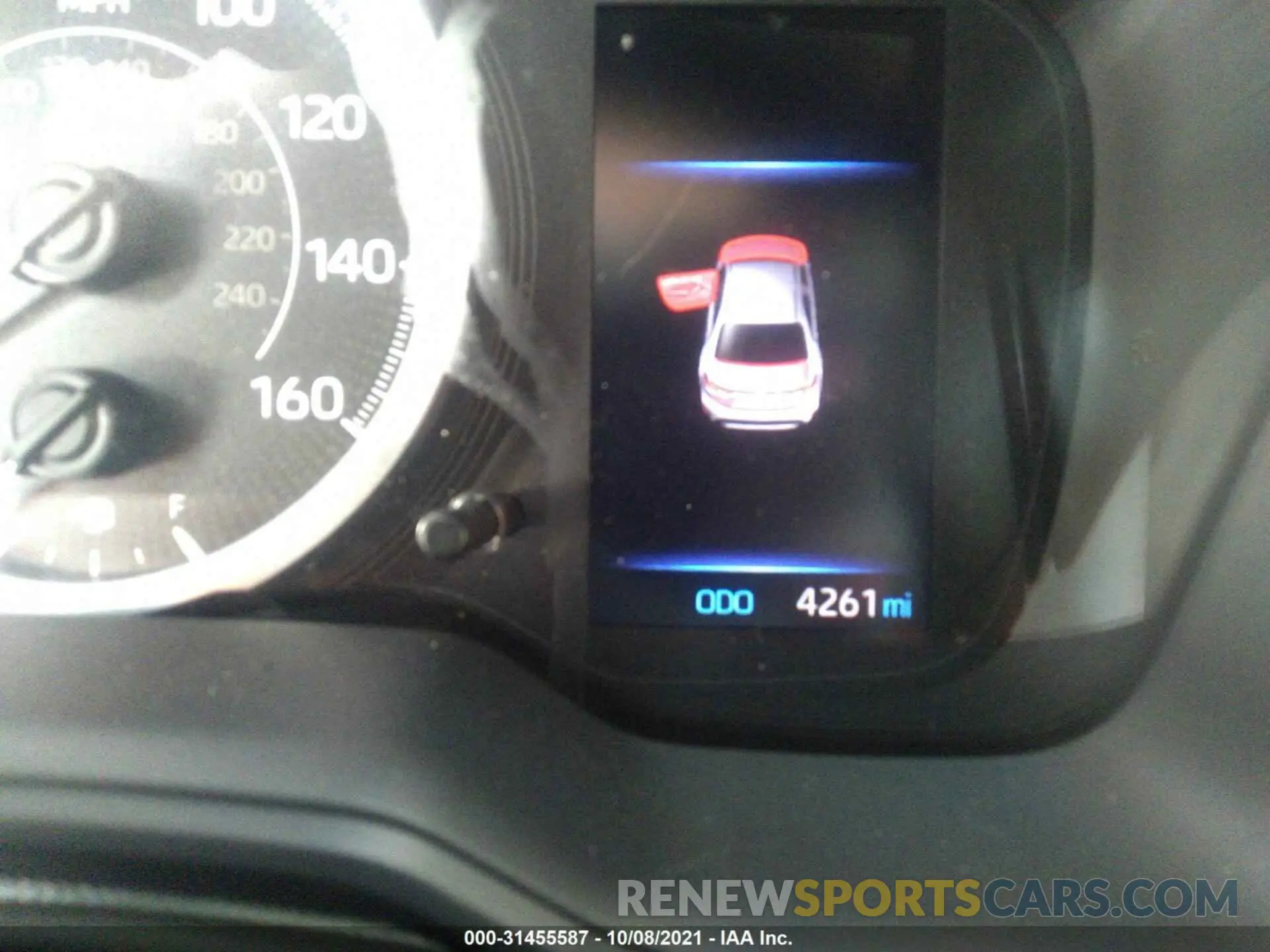 7 fotografías del automóvil dañado JTDEPMAE1MJ167177 TOYOTA COROLLA 2021