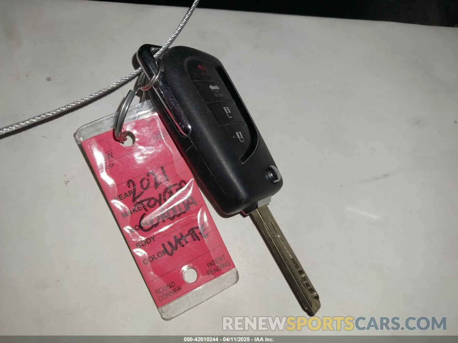 11 fotografías del automóvil dañado JTDEPMAE1MJ169026 TOYOTA COROLLA 2021