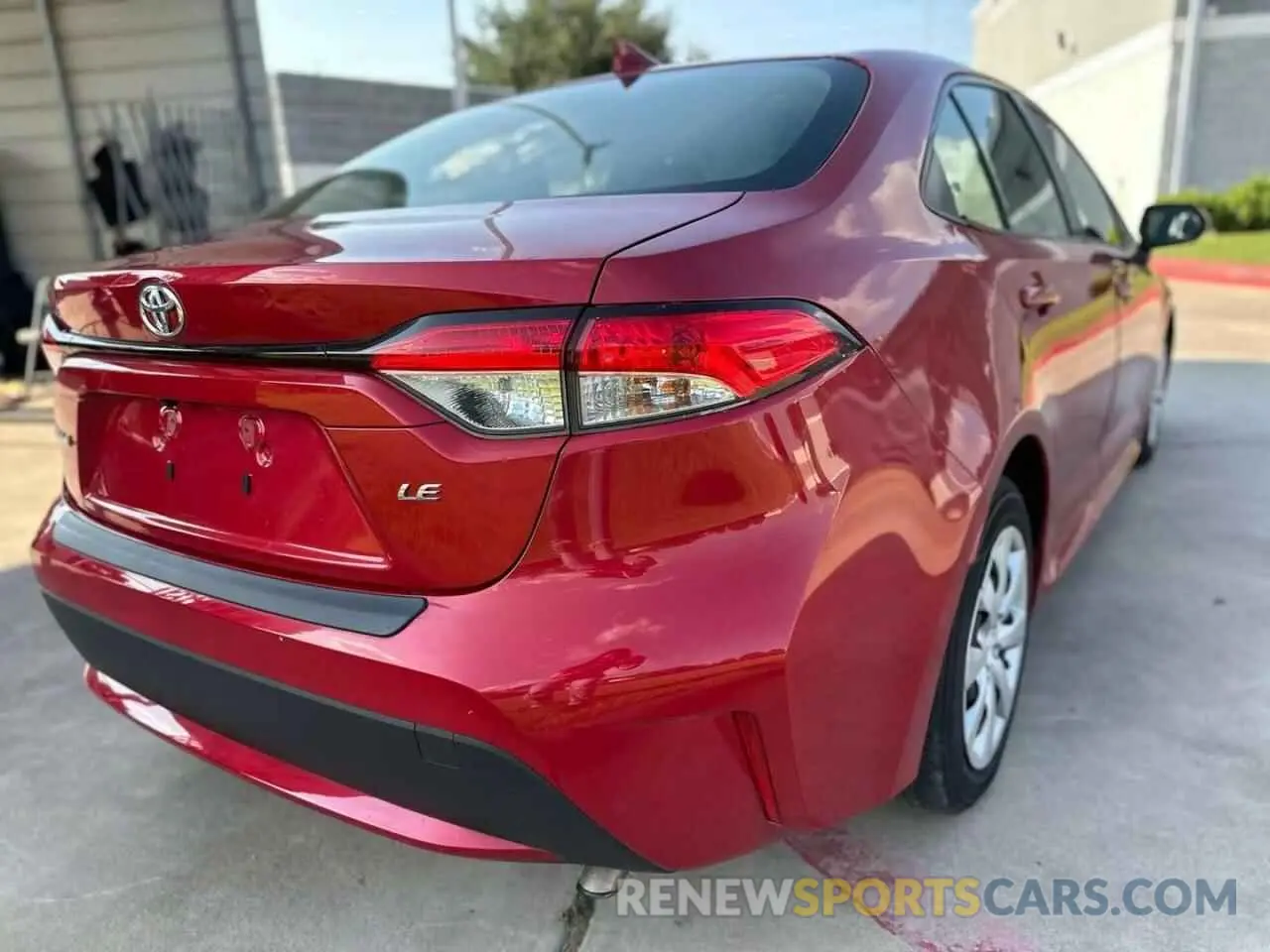 4 fotografías del automóvil dañado JTDEPMAE1MJ181614 TOYOTA COROLLA 2021