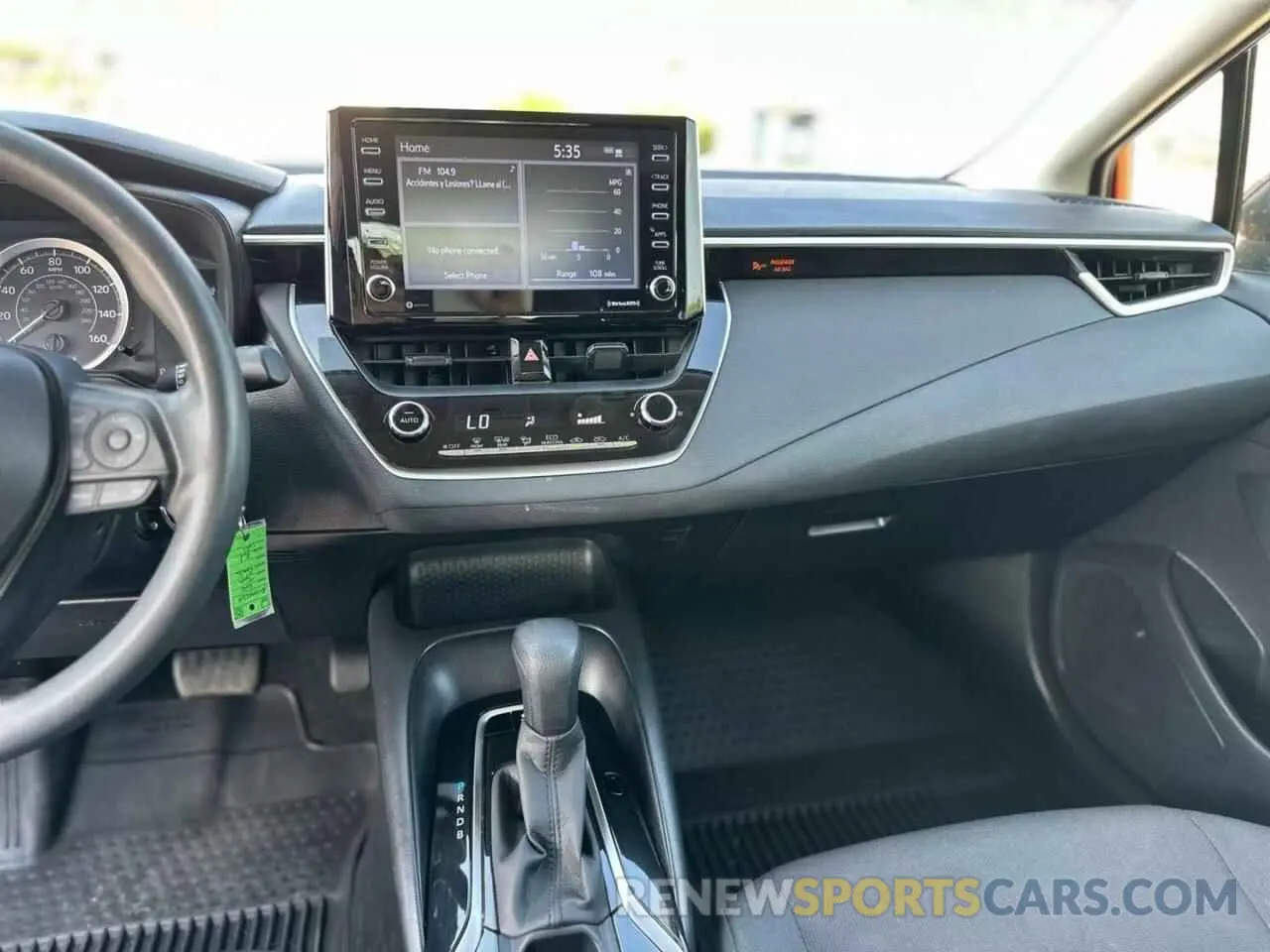 9 fotografías del automóvil dañado JTDEPMAE1MJ181614 TOYOTA COROLLA 2021