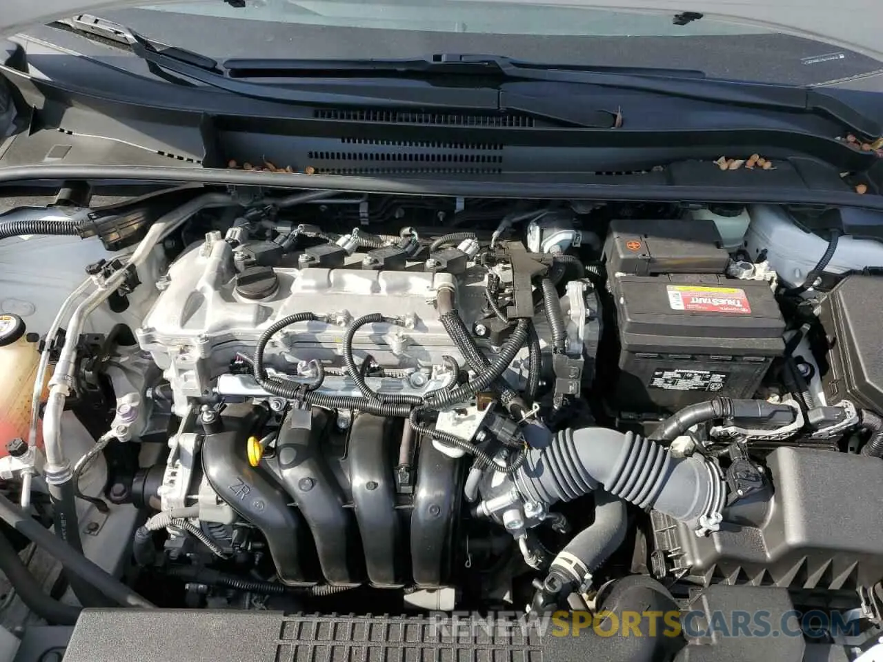 11 fotografías del automóvil dañado JTDEPMAE1MJ184402 TOYOTA COROLLA 2021