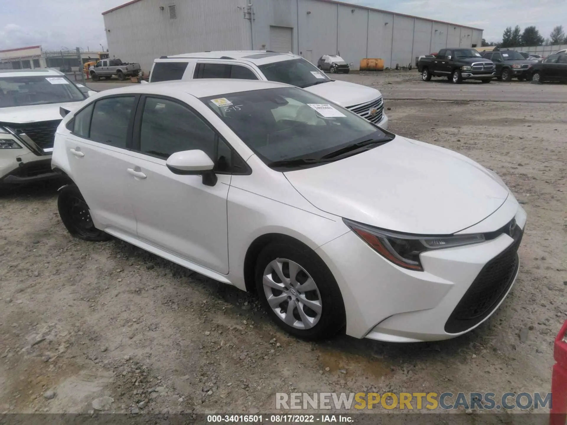 1 fotografías del automóvil dañado JTDEPMAE1MJ186568 TOYOTA COROLLA 2021