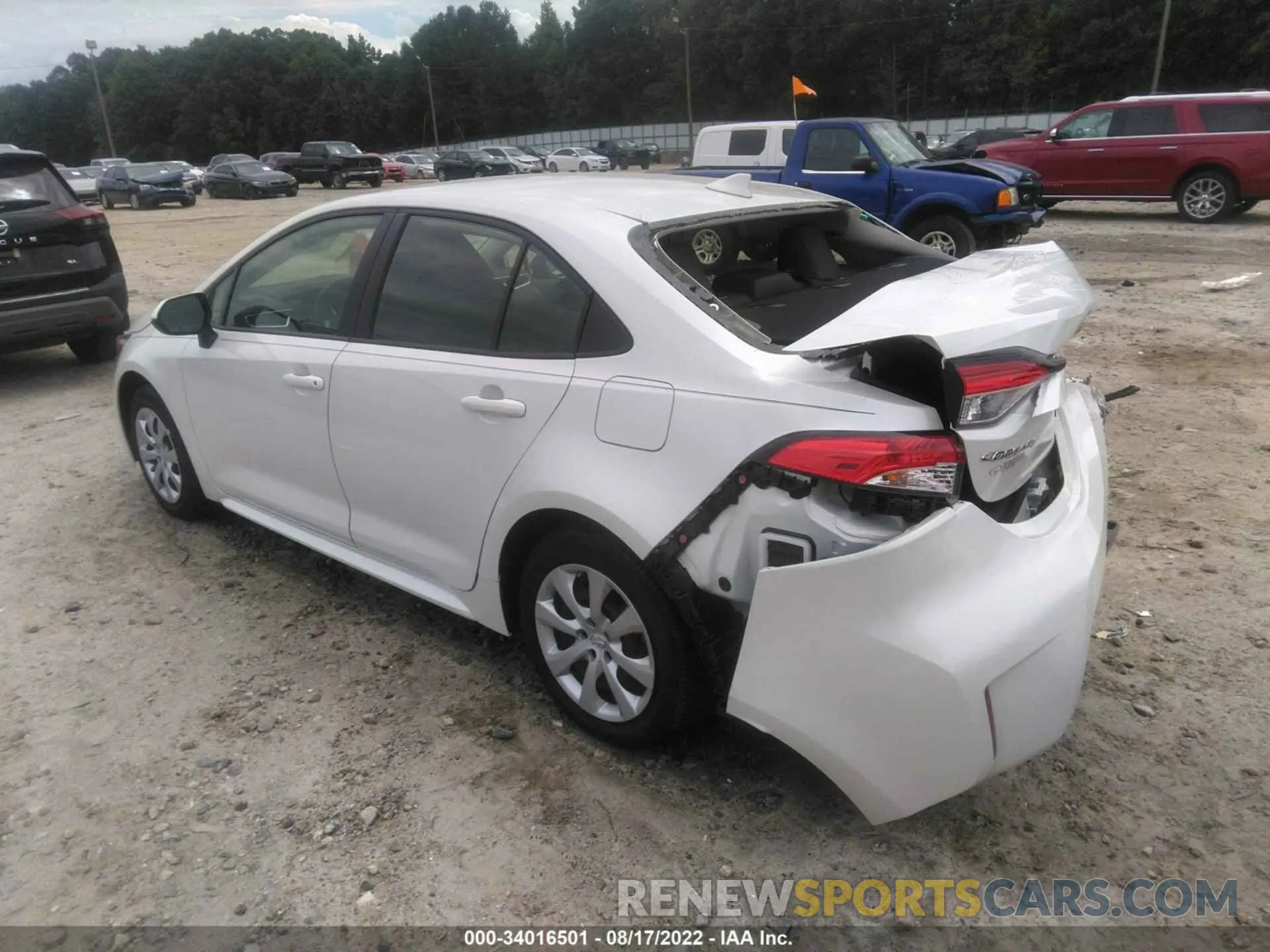 3 fotografías del automóvil dañado JTDEPMAE1MJ186568 TOYOTA COROLLA 2021