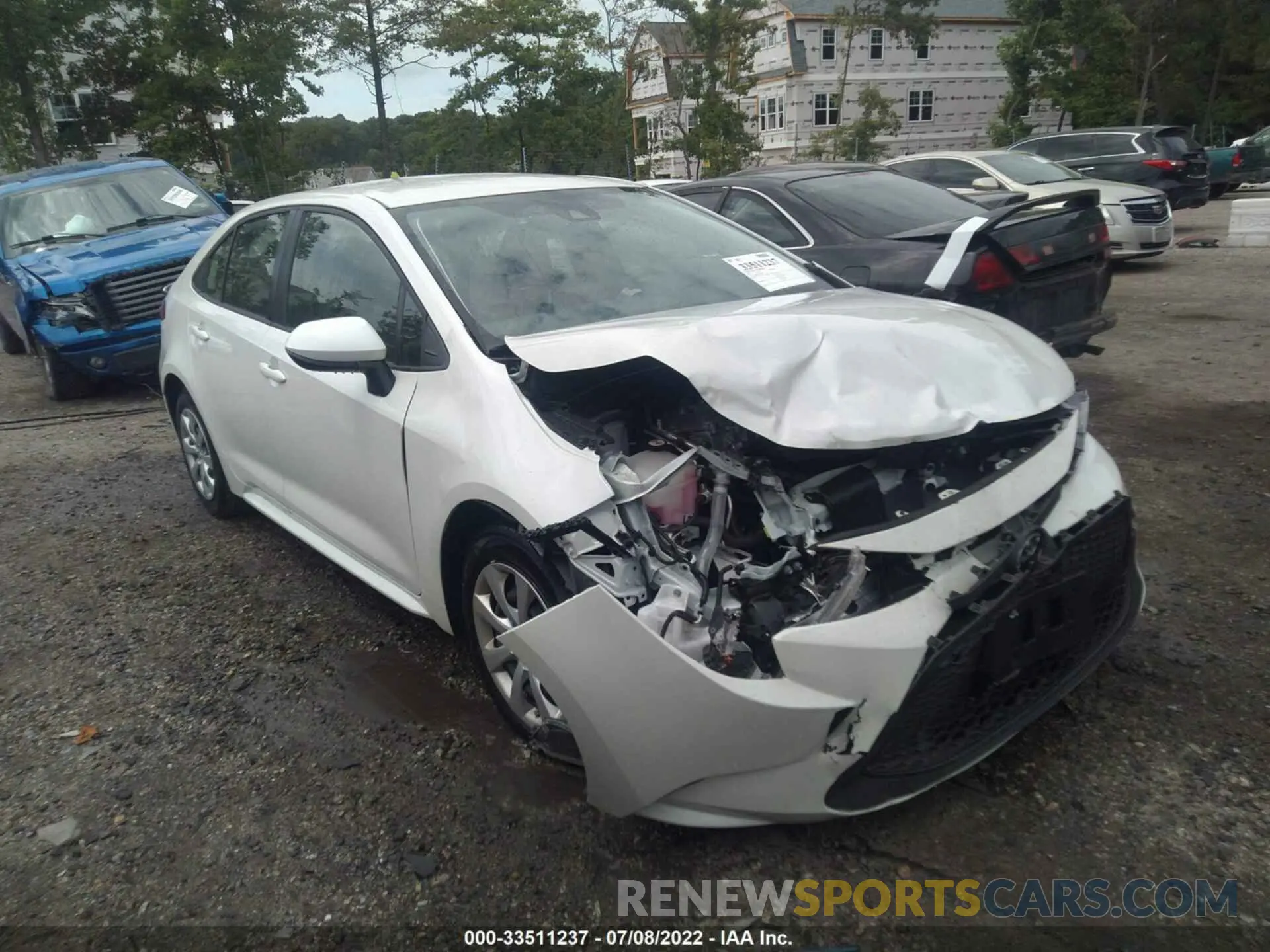 1 fotografías del automóvil dañado JTDEPMAE1MJ189471 TOYOTA COROLLA 2021
