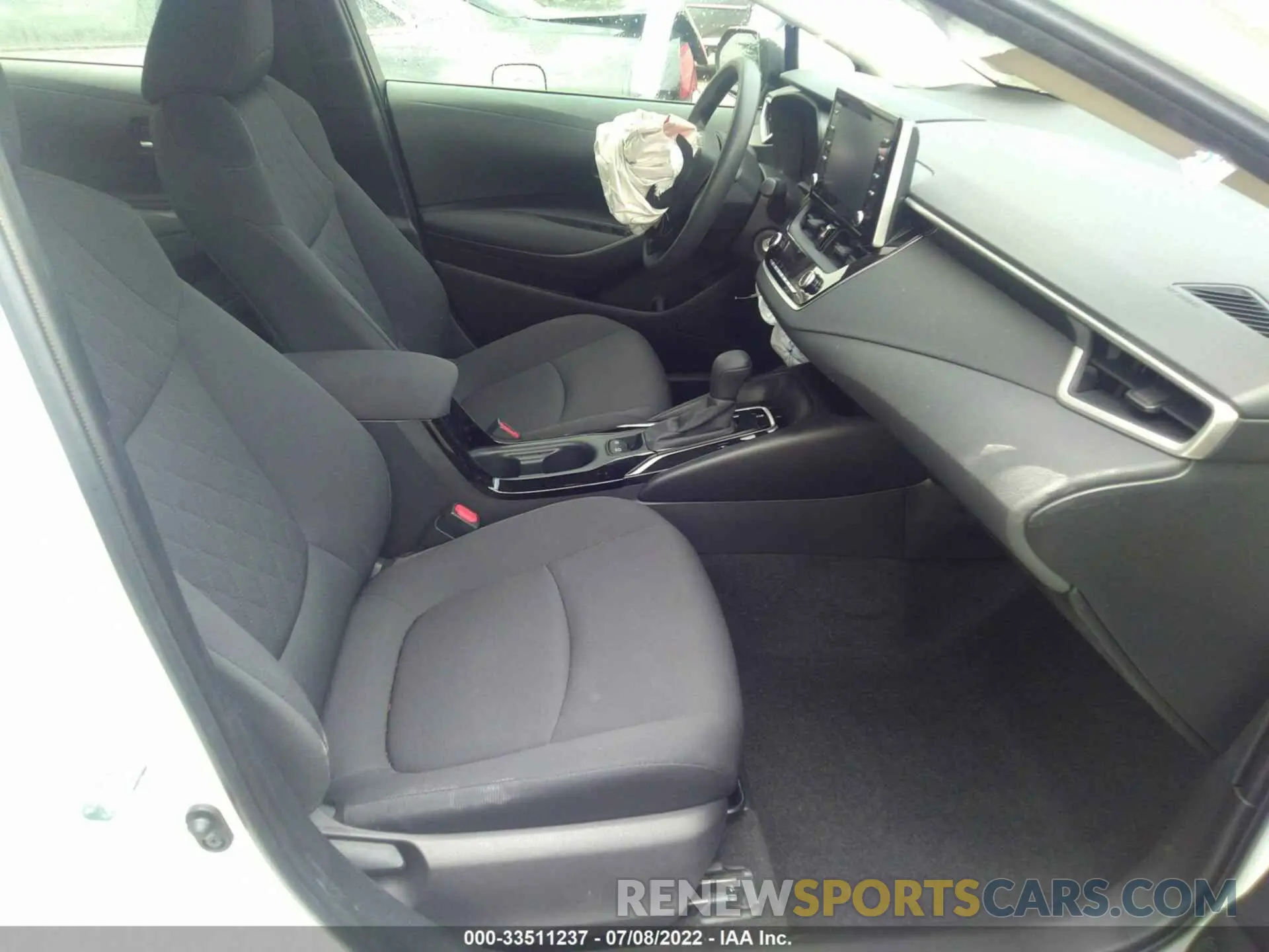 5 fotografías del automóvil dañado JTDEPMAE1MJ189471 TOYOTA COROLLA 2021