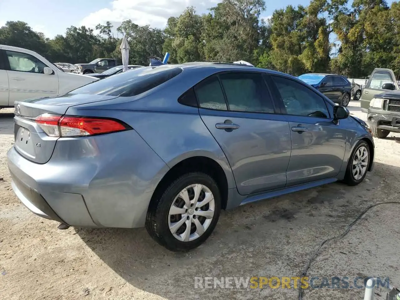 3 fotografías del automóvil dañado JTDEPMAE2MJ118960 TOYOTA COROLLA 2021