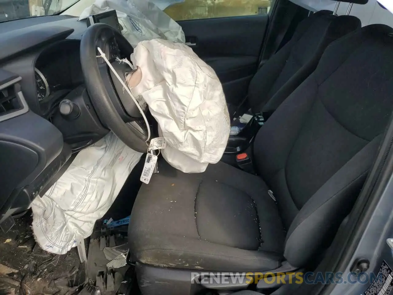 7 fotografías del automóvil dañado JTDEPMAE2MJ118960 TOYOTA COROLLA 2021