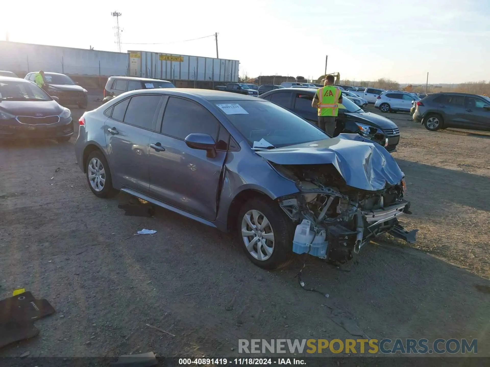 1 fotografías del automóvil dañado JTDEPMAE2MJ126606 TOYOTA COROLLA 2021