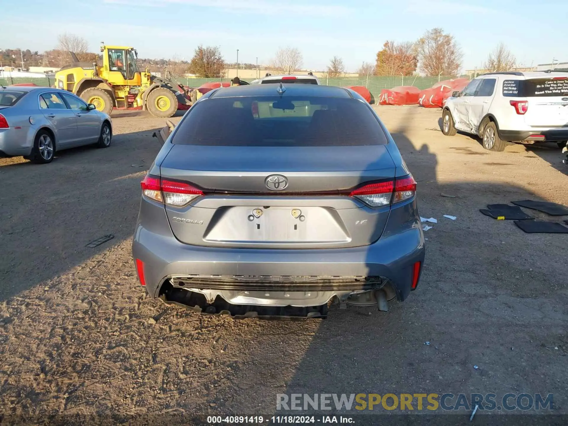 15 fotografías del automóvil dañado JTDEPMAE2MJ126606 TOYOTA COROLLA 2021