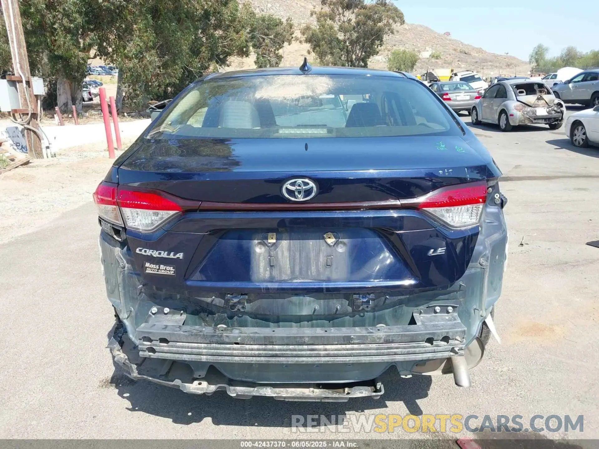 17 fotografías del automóvil dañado JTDEPMAE2MJ132745 TOYOTA COROLLA 2021