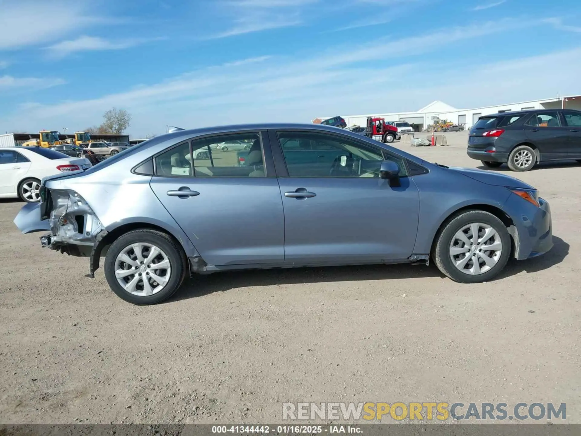 14 fotografías del automóvil dañado JTDEPMAE2MJ146127 TOYOTA COROLLA 2021