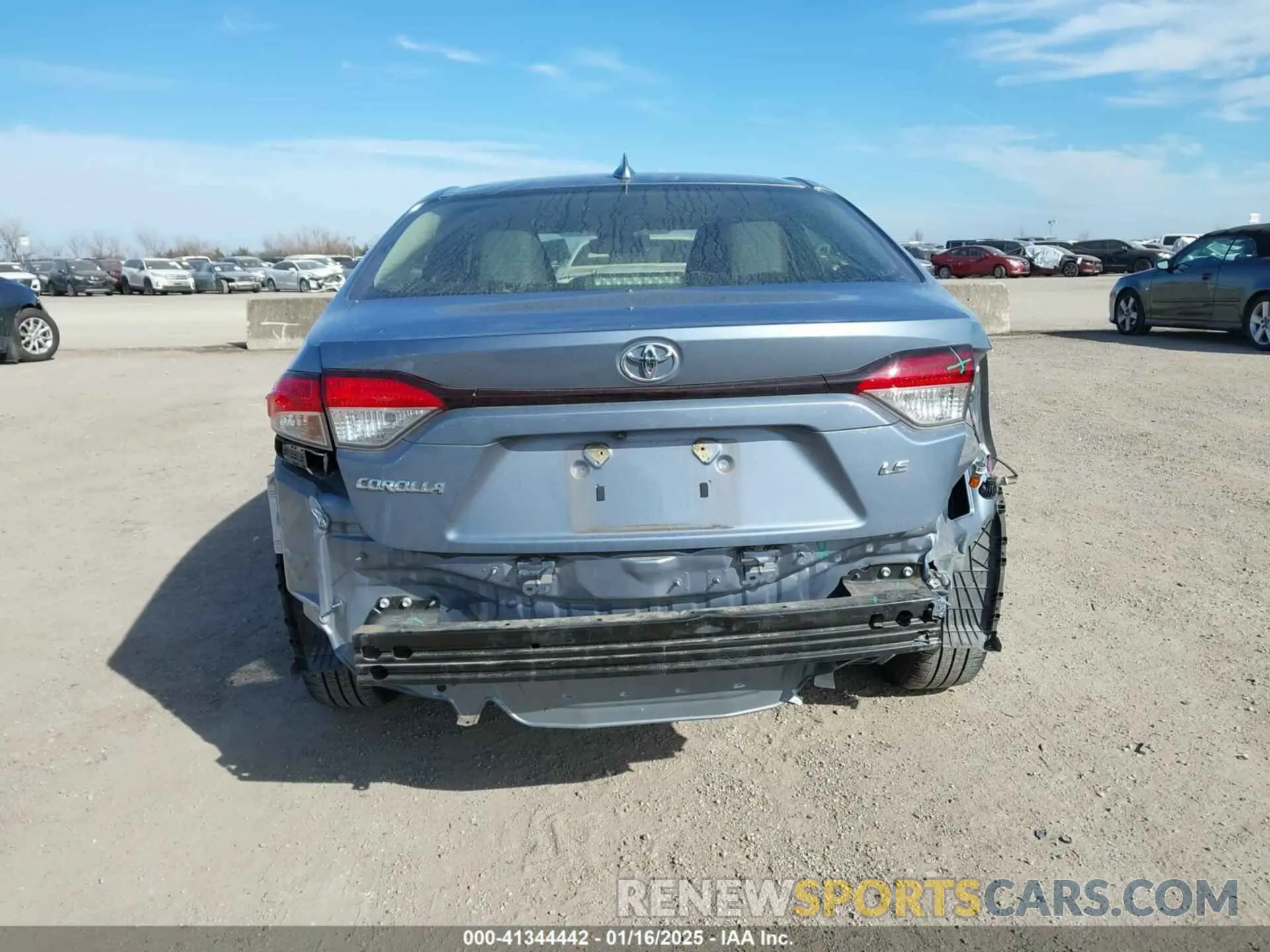 17 fotografías del automóvil dañado JTDEPMAE2MJ146127 TOYOTA COROLLA 2021