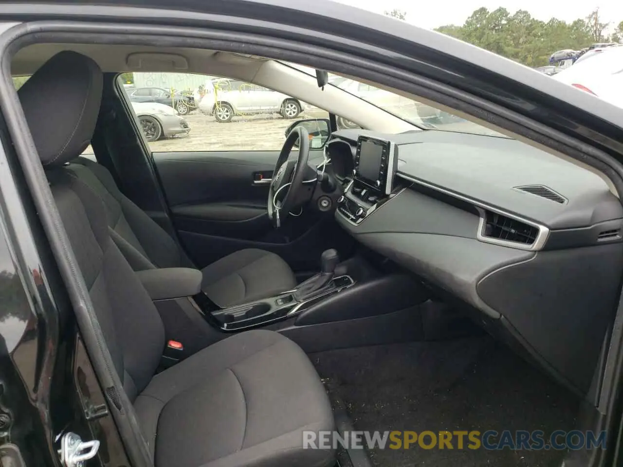 5 fotografías del automóvil dañado JTDEPMAE2MJ147410 TOYOTA COROLLA 2021