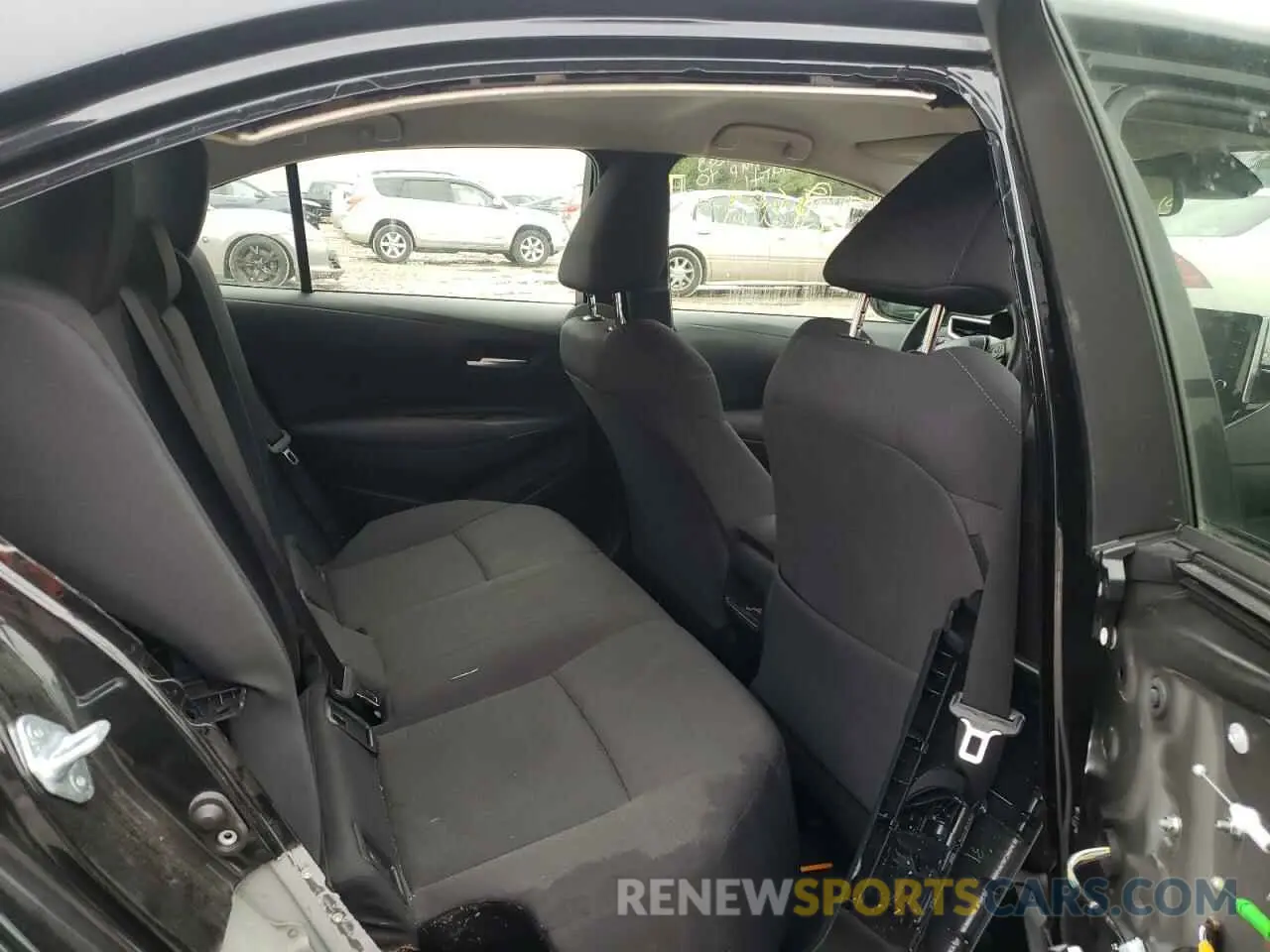 6 fotografías del automóvil dañado JTDEPMAE2MJ147410 TOYOTA COROLLA 2021