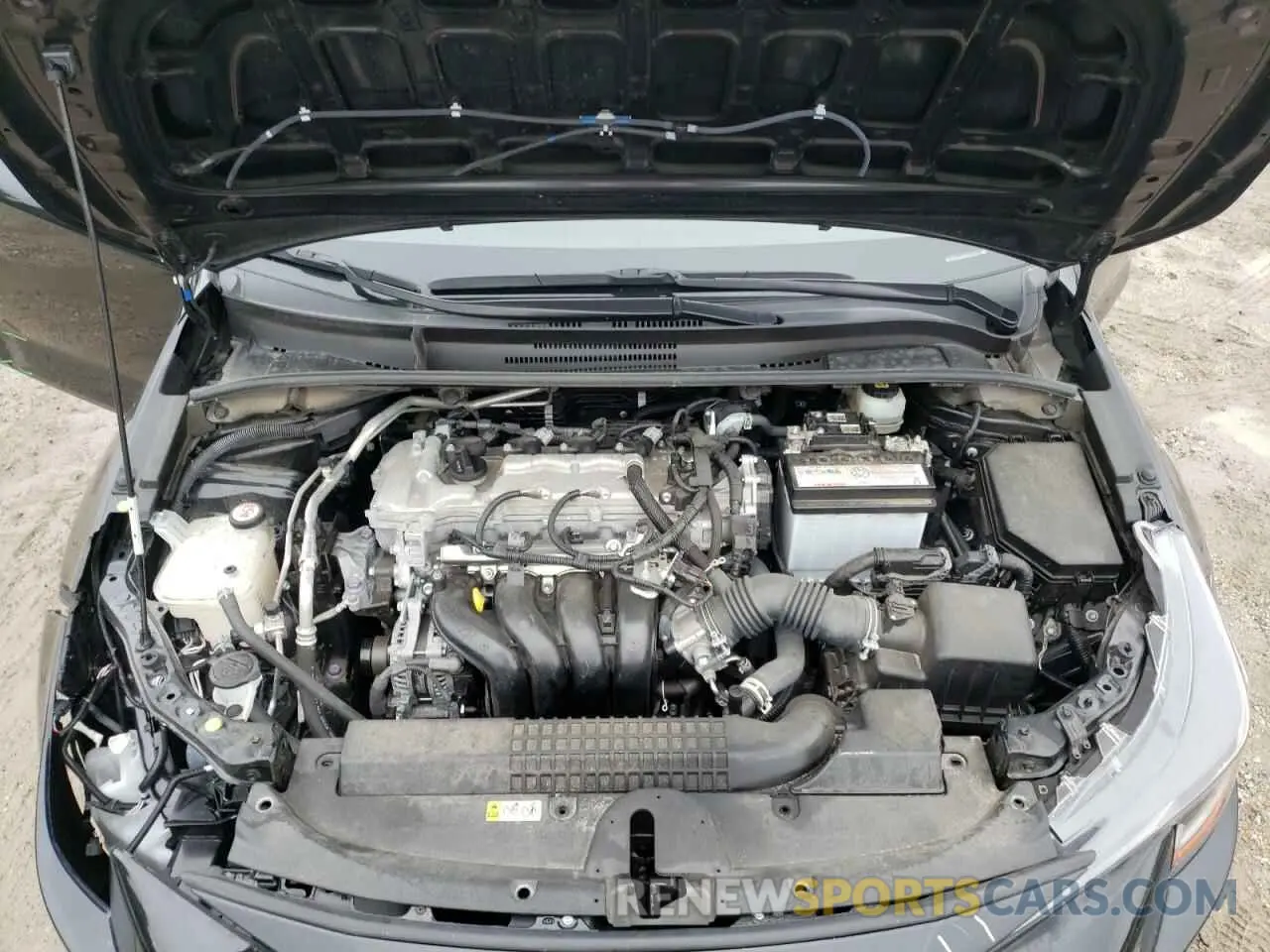 7 fotografías del automóvil dañado JTDEPMAE2MJ147410 TOYOTA COROLLA 2021