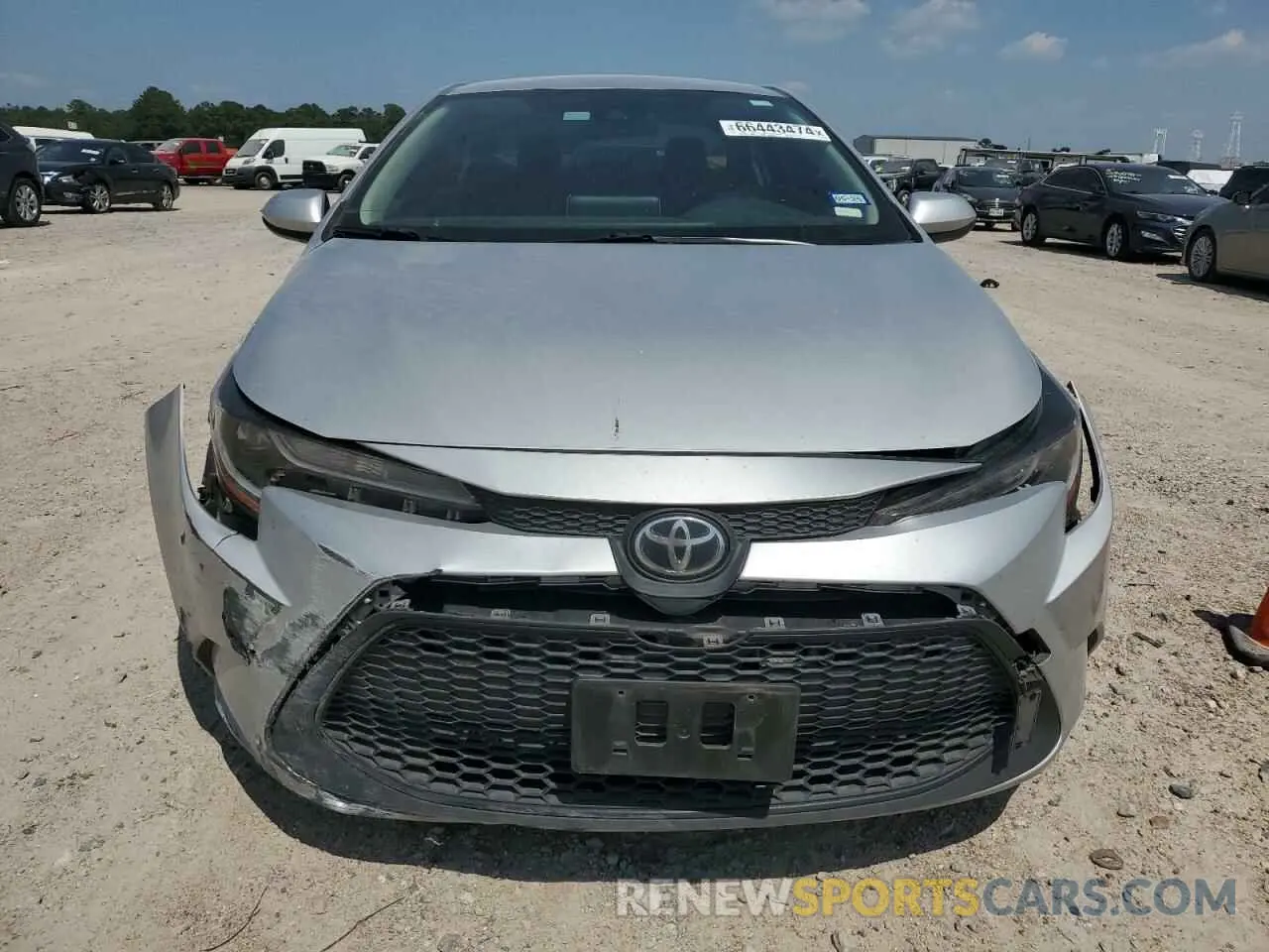 5 fotografías del automóvil dañado JTDEPMAE2MJ148881 TOYOTA COROLLA 2021
