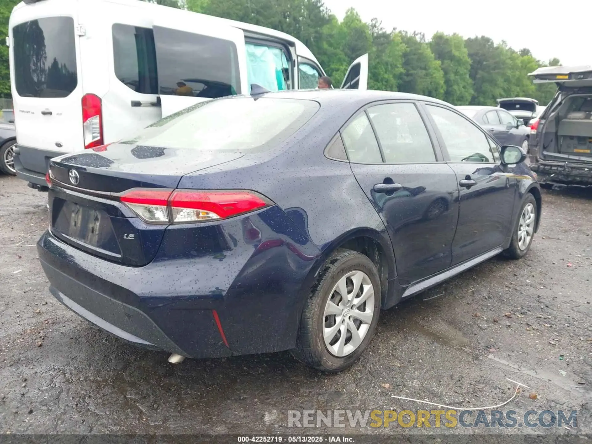 4 fotografías del automóvil dañado JTDEPMAE2MJ149402 TOYOTA COROLLA 2021