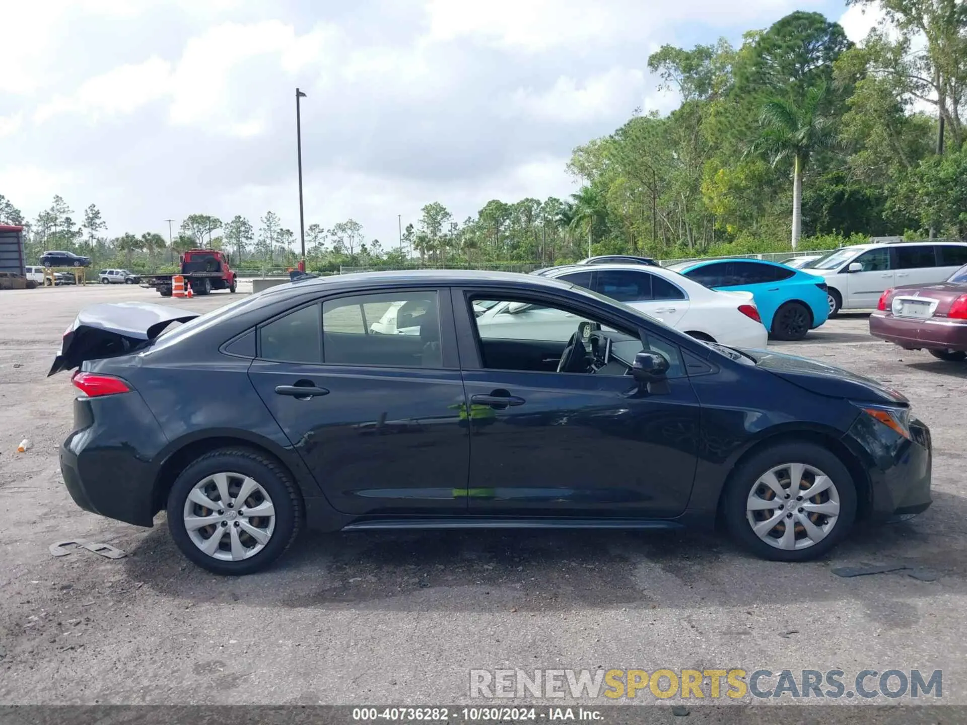 12 fotografías del automóvil dañado JTDEPMAE2MJ150047 TOYOTA COROLLA 2021