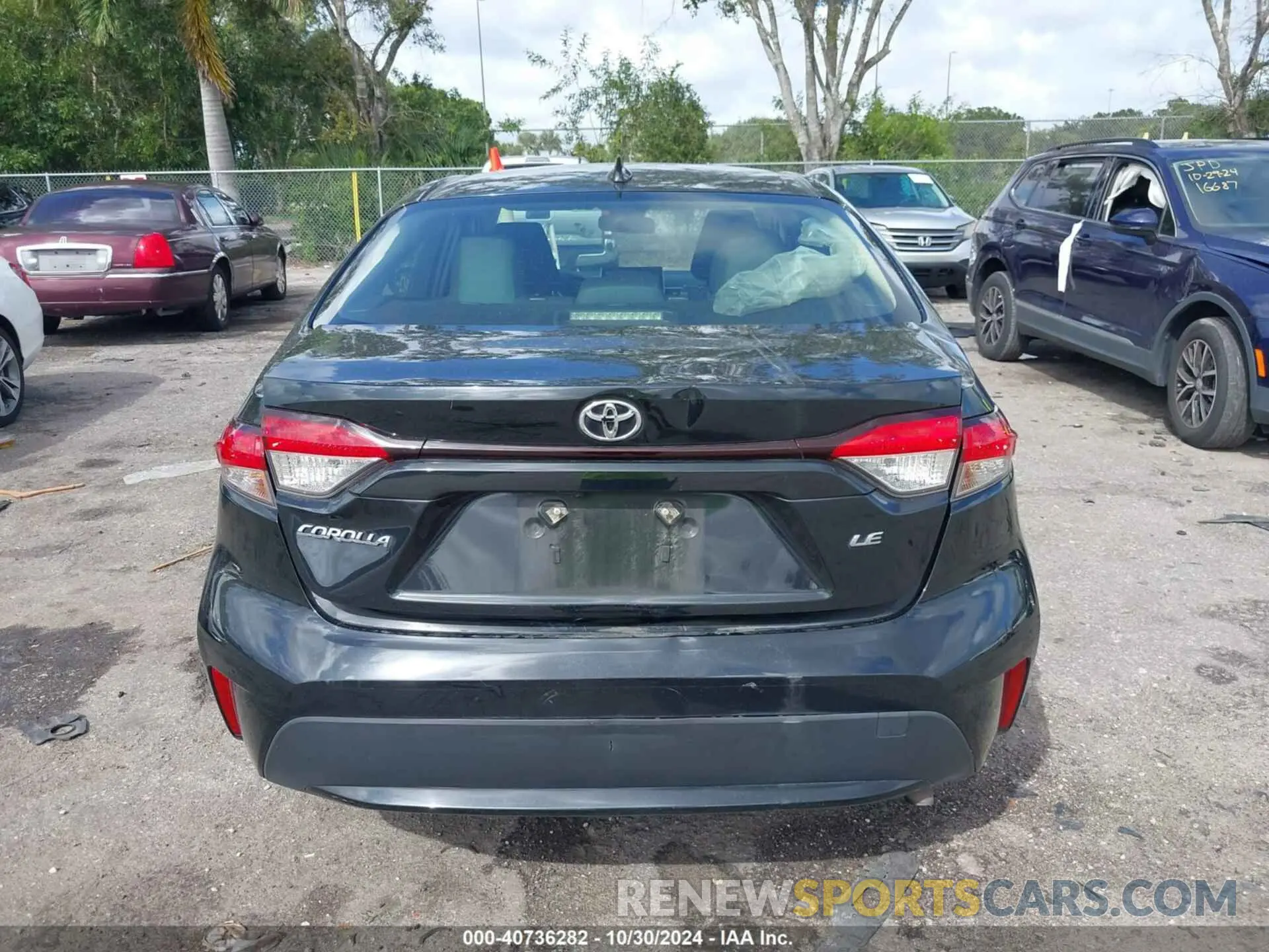 15 fotografías del automóvil dañado JTDEPMAE2MJ150047 TOYOTA COROLLA 2021