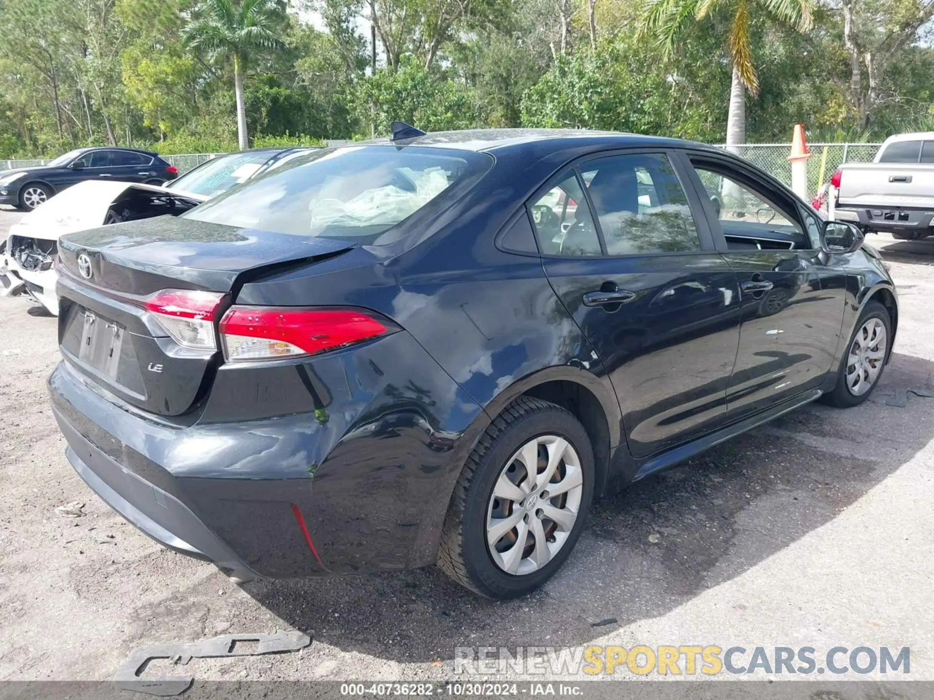 4 fotografías del automóvil dañado JTDEPMAE2MJ150047 TOYOTA COROLLA 2021