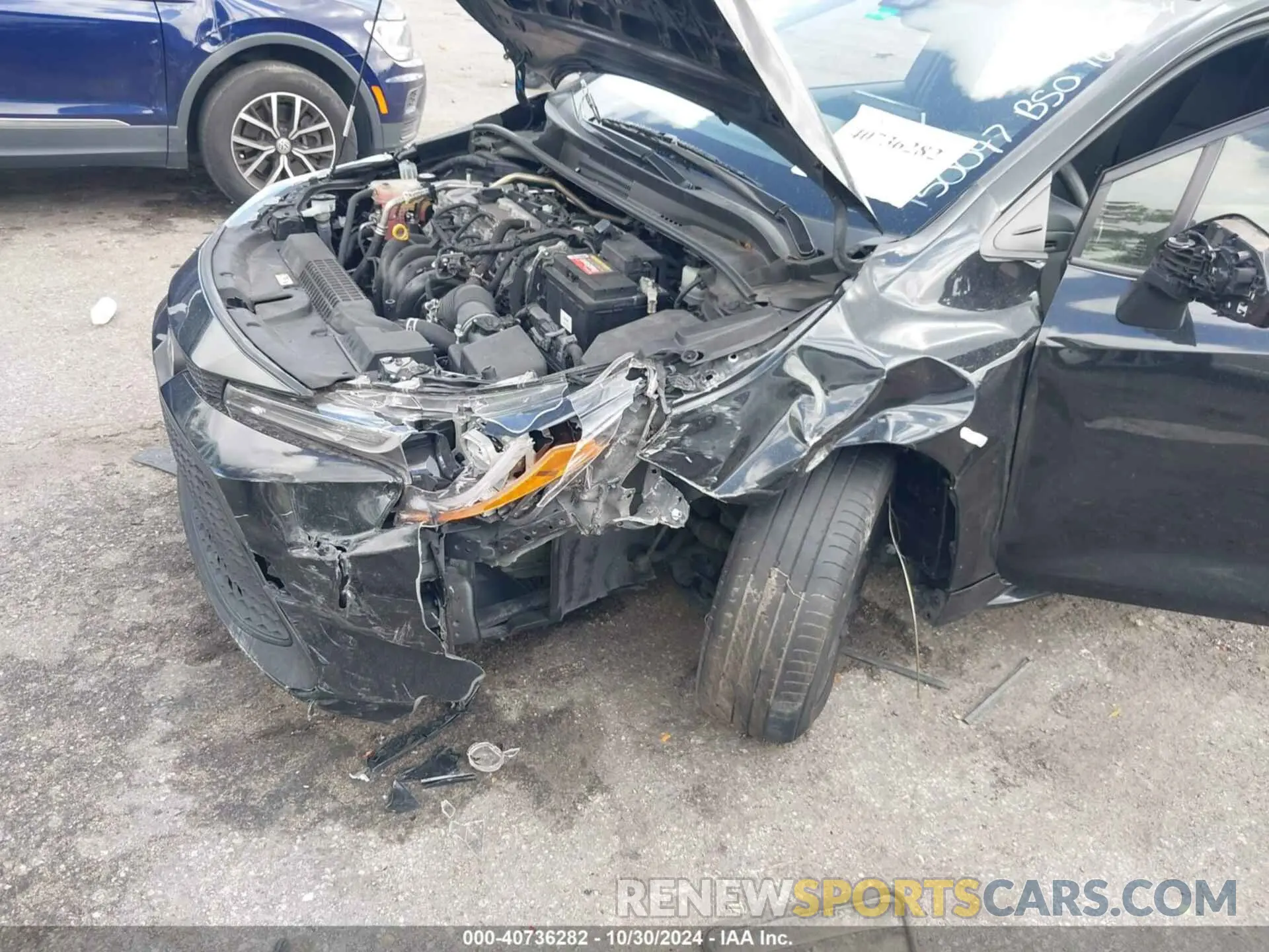 6 fotografías del automóvil dañado JTDEPMAE2MJ150047 TOYOTA COROLLA 2021