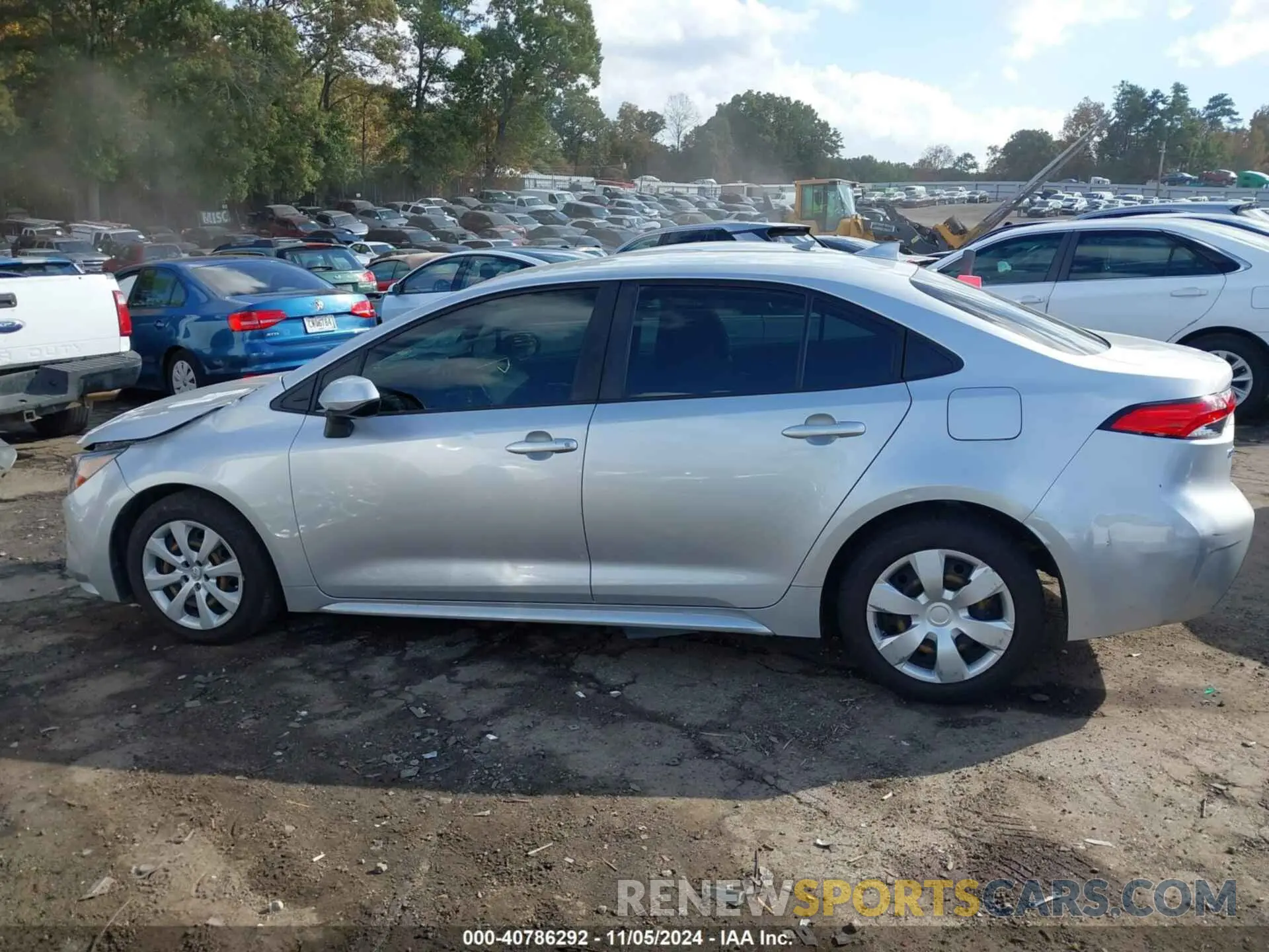 14 fotografías del automóvil dañado JTDEPMAE2MJ155197 TOYOTA COROLLA 2021