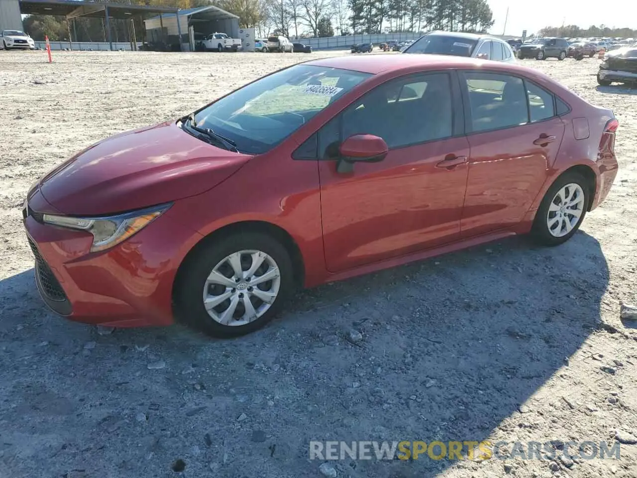 1 fotografías del automóvil dañado JTDEPMAE2MJ156320 TOYOTA COROLLA 2021