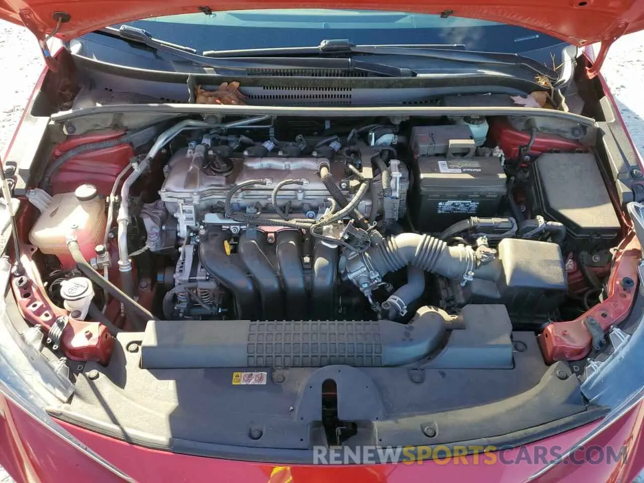 11 fotografías del automóvil dañado JTDEPMAE2MJ156320 TOYOTA COROLLA 2021