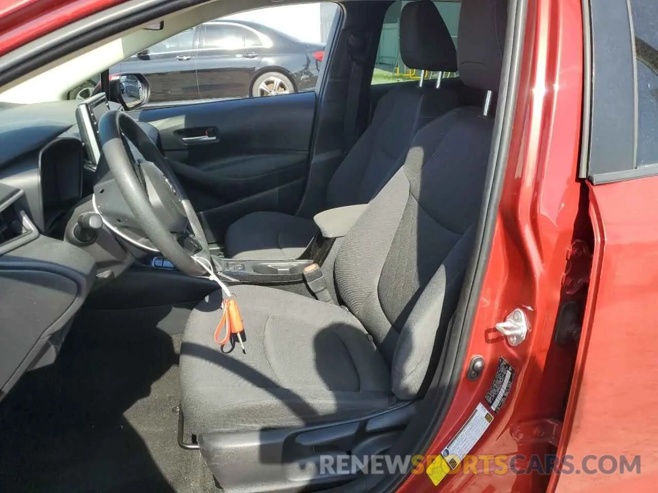 7 fotografías del automóvil dañado JTDEPMAE2MJ159024 TOYOTA COROLLA 2021