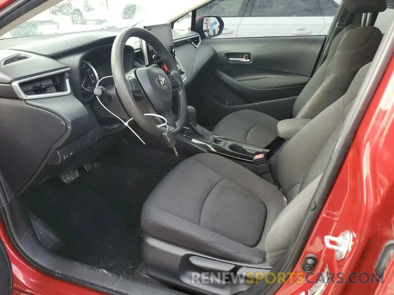 7 fotografías del automóvil dañado JTDEPMAE2MJ166250 TOYOTA COROLLA 2021