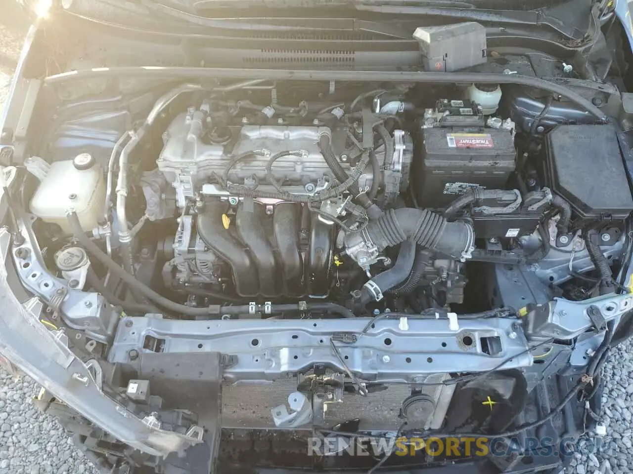 11 fotografías del automóvil dañado JTDEPMAE2MJ170198 TOYOTA COROLLA 2021