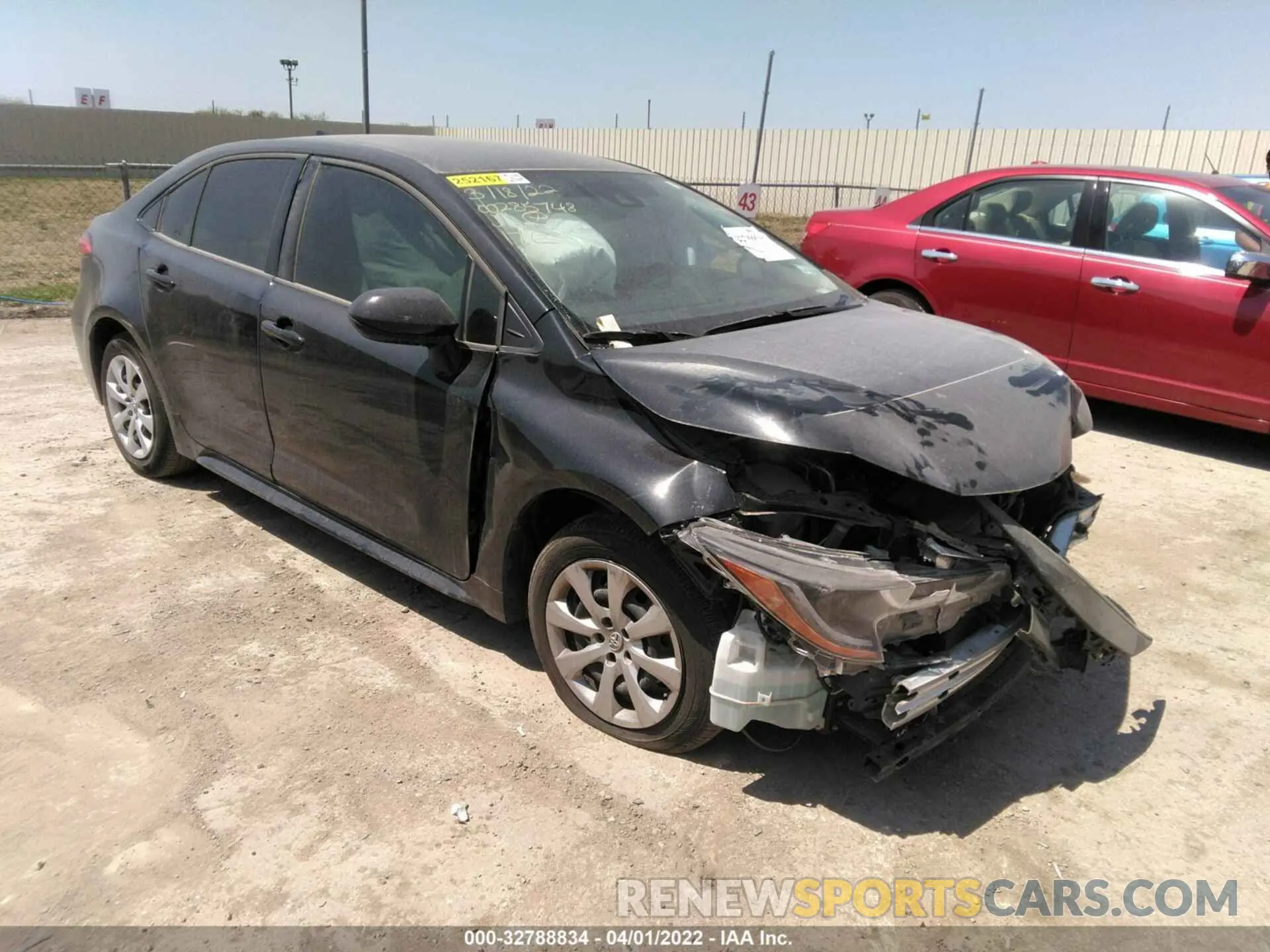 1 fotografías del automóvil dañado JTDEPMAE2MJ174512 TOYOTA COROLLA 2021