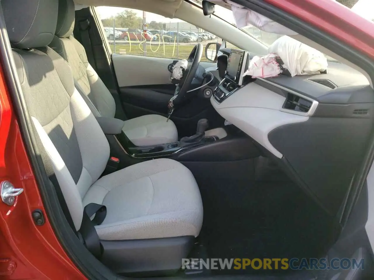 5 fotografías del automóvil dañado JTDEPMAE2MJ179211 TOYOTA COROLLA 2021