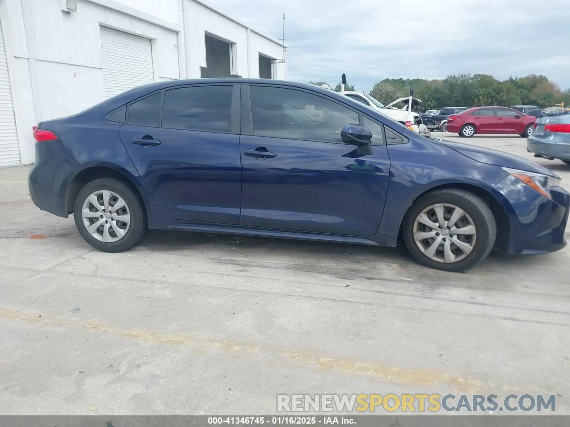 13 fotografías del automóvil dañado JTDEPMAE2MJ179712 TOYOTA COROLLA 2021