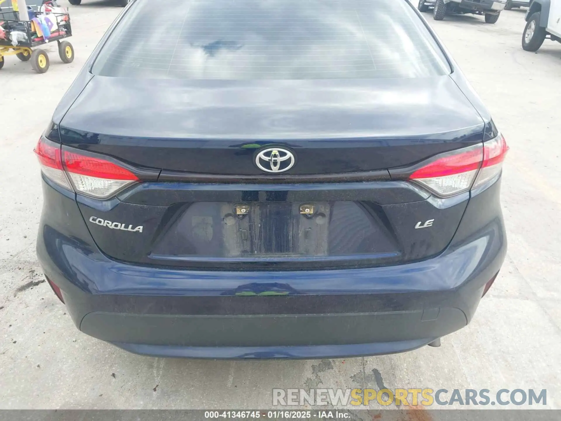 16 fotografías del automóvil dañado JTDEPMAE2MJ179712 TOYOTA COROLLA 2021