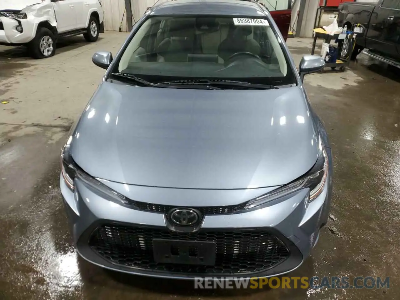 5 fotografías del automóvil dañado JTDEPMAE2MJ182223 TOYOTA COROLLA 2021