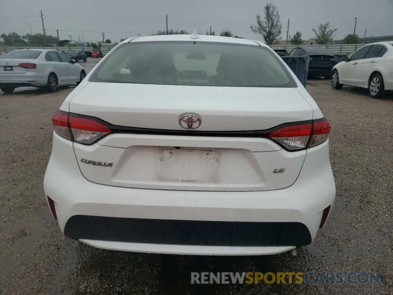 6 fotografías del automóvil dañado JTDEPMAE2MJ184313 TOYOTA COROLLA 2021