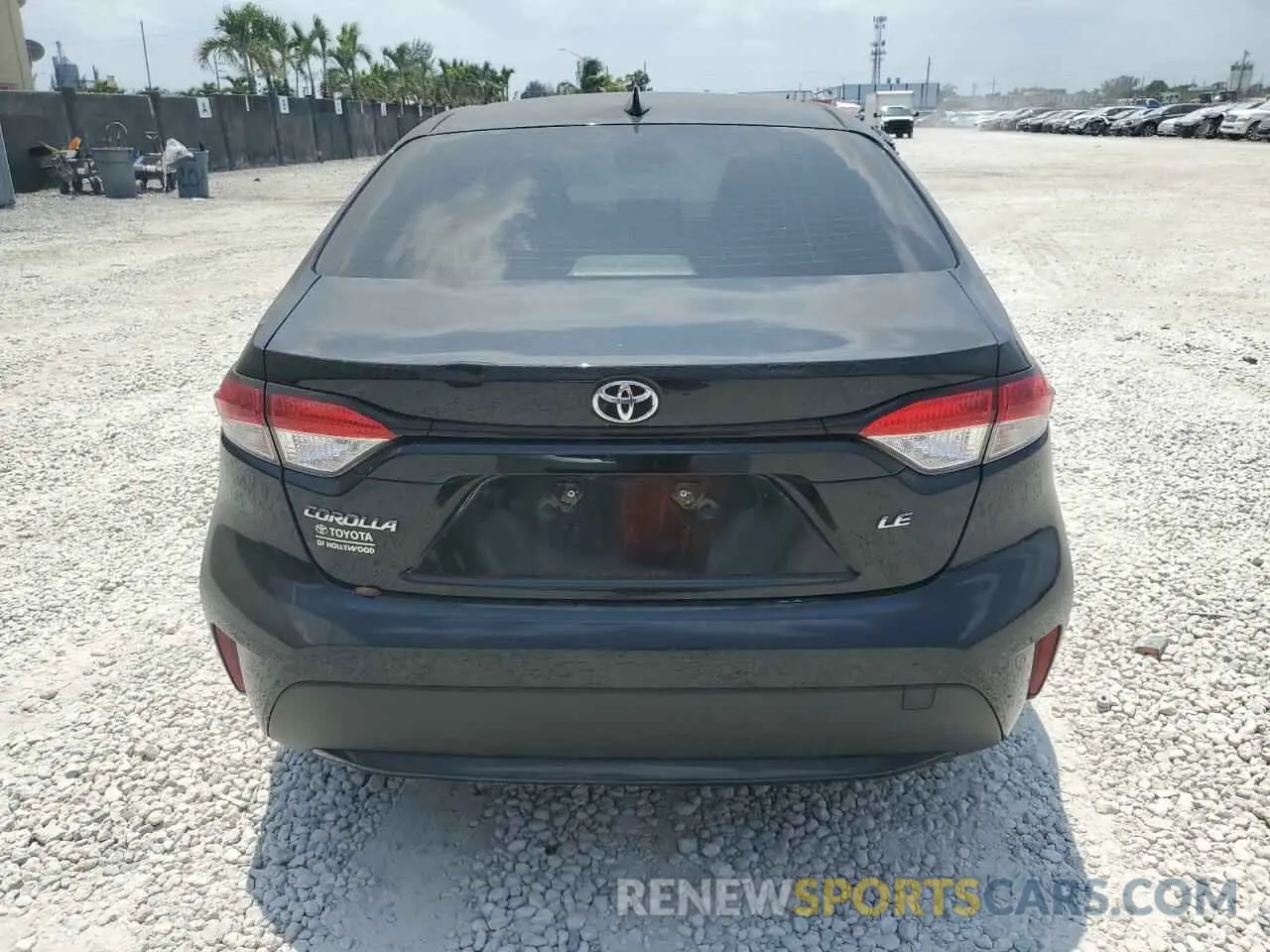 6 fotografías del automóvil dañado JTDEPMAE2MJ185672 TOYOTA COROLLA 2021