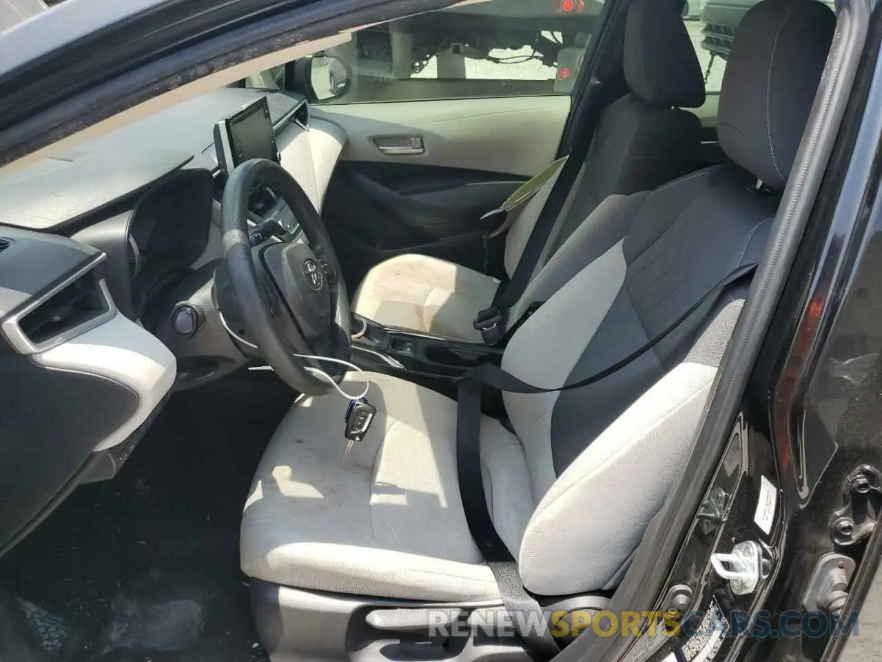 7 fotografías del automóvil dañado JTDEPMAE2MJ185672 TOYOTA COROLLA 2021