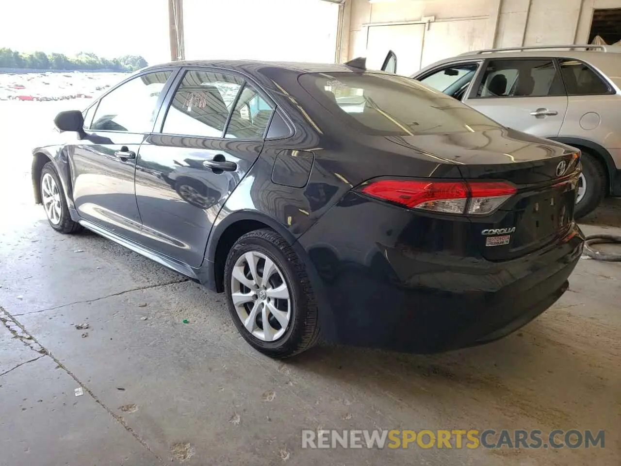 3 fotografías del automóvil dañado JTDEPMAE3MJ119423 TOYOTA COROLLA 2021