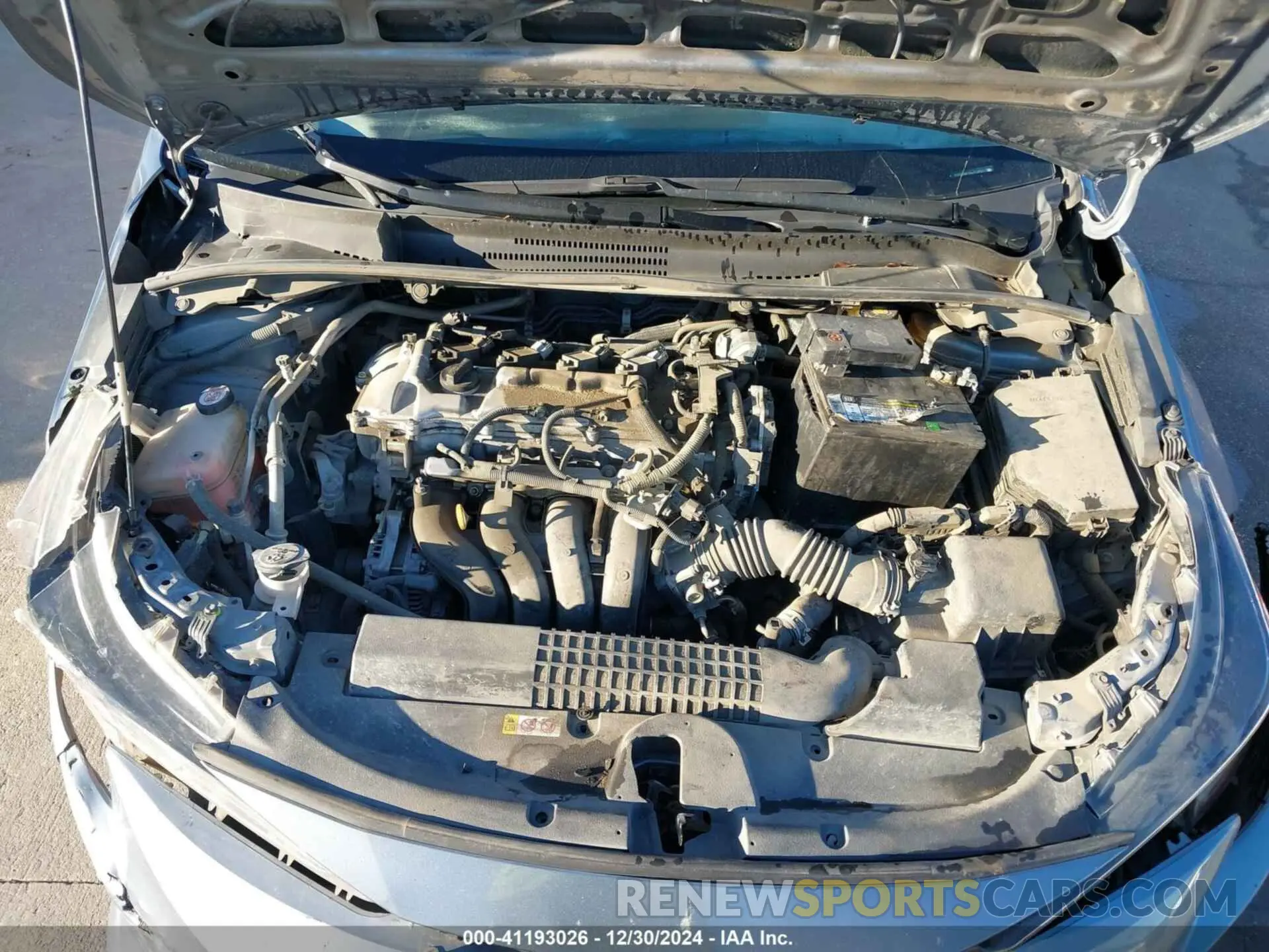10 fotografías del automóvil dañado JTDEPMAE3MJ124363 TOYOTA COROLLA 2021